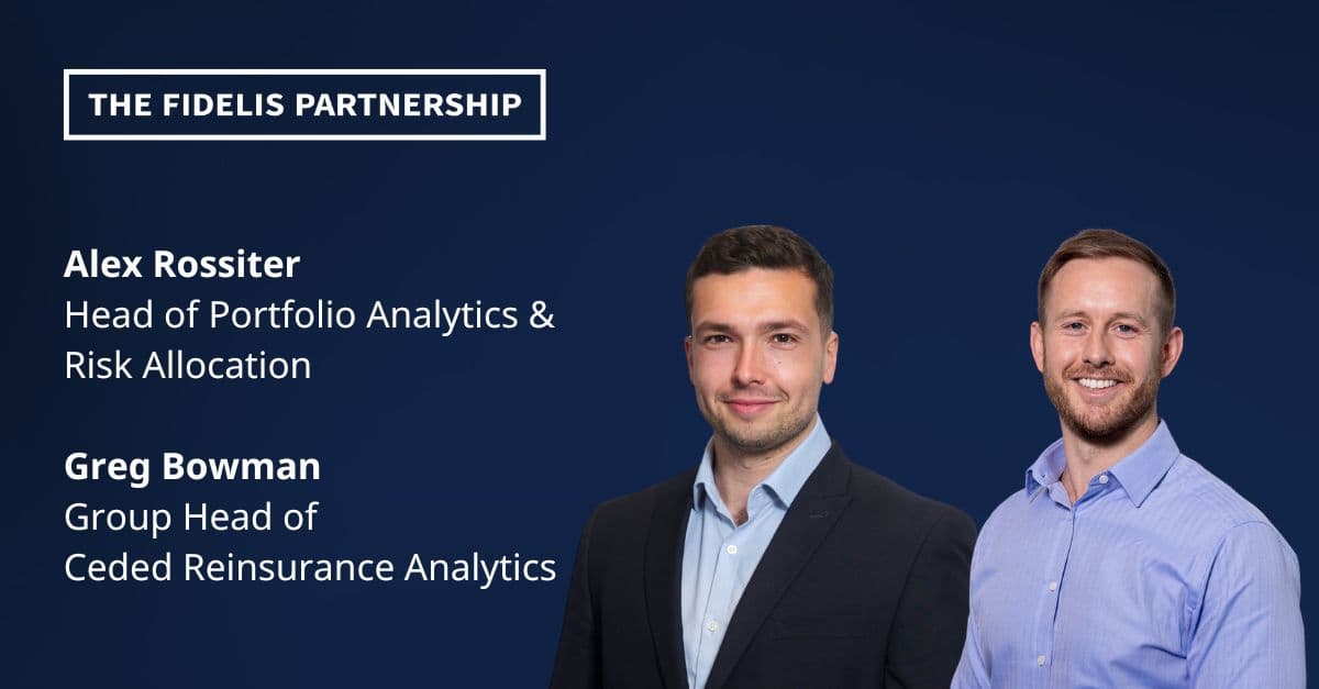 The Fidelis Partnership appoints Alex Rossiter and Greg Bowman to senior roles